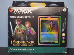 MTG MAGIC THE GATHERING THE LORD OF THE RINGS FOOD AND FELLOWSHIP COMMANDER DECK - Image 1