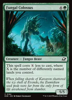 Fungal Colossus (EOE) - MTG - Creature - Excellent - foil - Image 1