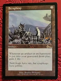 MTG Scrapheap x1 LP/NM ~Urza's Legacy (Magic the Gathering)*Free Shipping* - Image 1