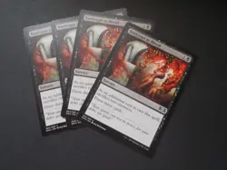 Bankrupt in Blood x4 MTG Ravnica Allegiance Black Uncommon Sorcery NM - Image 1