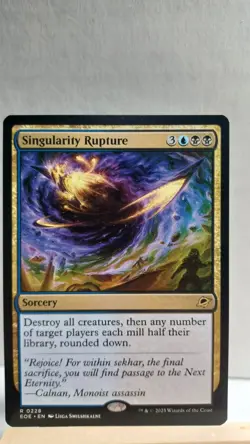 Singularity Rupture Non-Foil Rare [NM] - MTG EOE - Image 1