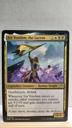 Syr Vondam, the Lucent Non-Foil Uncommon [NM] - MTG EOE - Image 1