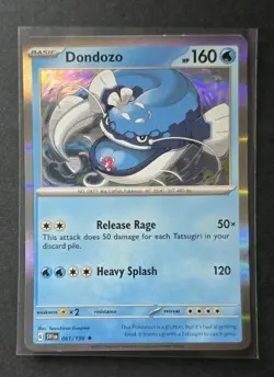 Dondozo 061/198 Holo Rare Scarlet & Violet Base SV1 - Pokemon TCG - Near Mint NM - Image 1