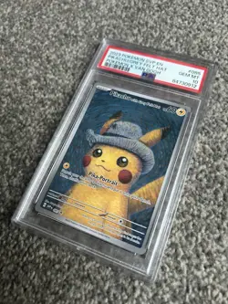 Pikachu With Grey Felt Hat SVP 085 Pokemon Van Gogh Promo Card PSA 10 GEM MINT⚡ - Image 3