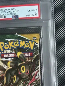 Pokemon Evolving Skies Umbreon Art Authentic Sealed Booster Pack PSA 10 - Image 3