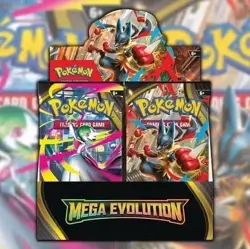 $50 OFF - 4 x Pokemon TCG Mega Evolution Enhanced Booster Box Promo **PRESALE** - Image 3