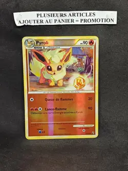 Pyroli Reverse - HS04:Indomptable - 26/90 - Carte Pokemon Francaise - Image 1