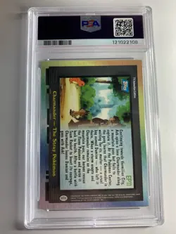 2000 Topps Pokemon #EP11 Charmander the Stray Pokemon PSA 9 MINT - Image 2
