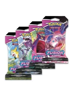 X6 Pokemon TCG Fusion Strike Sleeved Booster Packs - New & Sealed 🔥 - Image 1