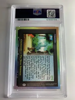 2000 Topps Pokemon #EP11 Charmander the Stray Pokemon PSA 6 EX-MT - Image 2