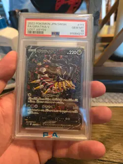 Pokemon Giratina V Lost Abyss Japanese Full Alt Art #111 PSA 10 Gem mint - Image 1