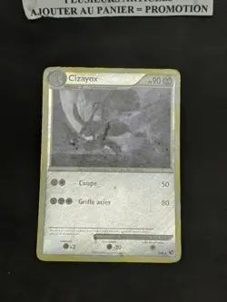 Cizayox Reverse - HS04:Indomptable - 7/90 - Carte Pokemon Francaise Rare - Image 2