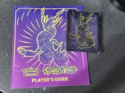Pokemon Scarlet Violet - Players Guide And Sleeves - Image 1