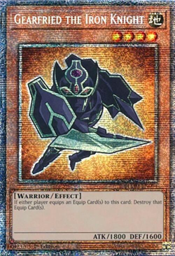 Yugioh Gearfried the Iron Knight *STARLIGHT* Battles of Legend: Monster PREORDER - Image 1