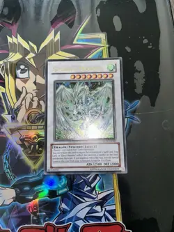 Yugioh Card - Stardust Dragon TDGS-EN040 Ultimate Rare LP-NM - Image 1