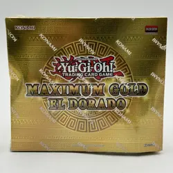 Maximum Gold El Dorado Yugioh TCG Mini-Box Sealed 4 Packs Inside - Brand New! - Image 1