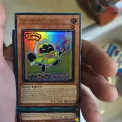JUSH-EN018 Lollipo☆Yummy Ultra Rare 1st Ed YuGiOh - Image 3