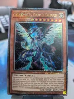 YuGiOh! Galaxy-Eyes Photon Dragon TN23-EN012 Quarter Century Rare - Image 1