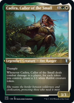 1 x Cadira, Caller of the Small - Foil Etched - Commander Legends: Battle for Ba - Image 1