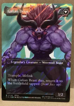 Vincent Valentine Borderless Surge Foil MTG Final Fantasy #528 Unplayed NM - Image 2