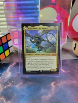 Nicol Bolas, The Ravager Magic The Gathering Core Set 2019 Normal Mythic LP - Image 1