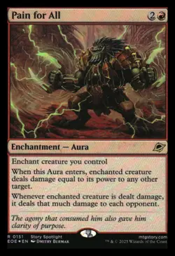 Pain for All Foil Edge of Eternities MTG - NM+ - Image 1