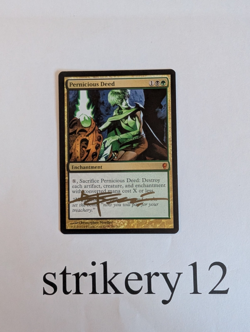 1x Pernicious Deed - Conspiracy - Signed by Christopher Moeller - MT - Image 1
