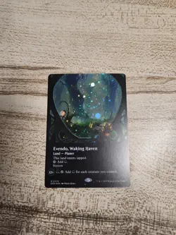 Evendo, Waking Haven (Borderless) (Galaxy Foil) Edge of Eternities Foil - Image 1