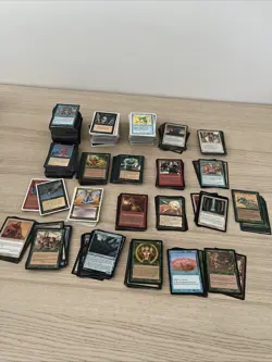 Lot of 800 Vintage Magic The Gathering Cards Revised Vision Mirage - Image 1