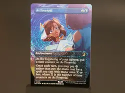 As Foretold (Anime Borderless) (Confetti Foil) Wilds of Eldraine: Enchanting 088 - Image 2