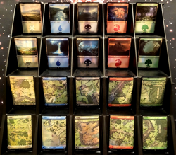 GirlGames - MTG ALL FOIL LTR COLLECTOR SET NM - BASIC LAND TALES OF MIDDLE EARTH - Image 1