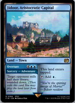 MTG Jidoor, Aristocratic Capital Final Fantasy Regular Rare 0284 - Image 1