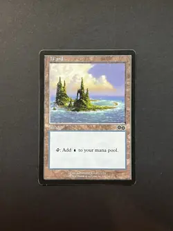 2x Island #338 - Urza's Saga - Light Play-in excellent condition - Image 3