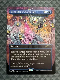 MTG Beholder’s Charm Ray #1786 Rare Secret Lair Drop Series (SLD) - Image 2