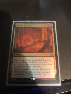 MTG Molten Collapse, Foil, Rare, NM - Lost Caverns of Ixalan - Image 1