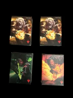 4 x SDCC 2018 Magic The Gathering Starter Promo 4 x Two 30 Card Decks Sealed - Image 1