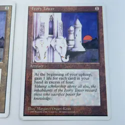 MTG Ivory Tower Revised x1 Fourth Edition x1 - Image 2