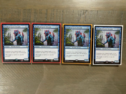 Mtg Herald of Secret Streams Blue Creature Spells NR MT or better, No Play X4 - Image 1