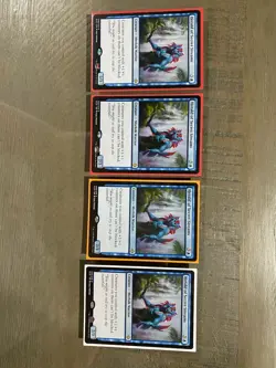Mtg Herald of Secret Streams Blue Creature Spells NR MT or better, No Play X4 - Image 2