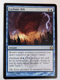 Cyclonic Rift - Magic The Gathering - Return To Ravnica - LP MTG - Image 2