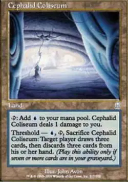 MTG - Cephalid Coliseum - Odyssey - NM, English Magic FLAT RATE SHIP - Image 1
