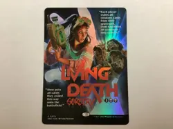 Living Death (Showcase) [Duskmourn: House of Horror Commander] Foil Near Mint 1x - Image 1