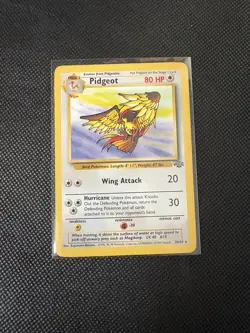 Pokemon TCG Pidgeot Non-Holo Card Jungle 24/64 Unlimited Rare - Image 1