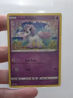 2021 Pokemon 25th Anniversary General Mills Promo Galarian Ponyta #SWSH013 - Image 2