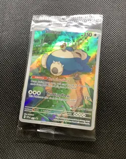 SEALED Pokemon Center Stamp Snorlax SVP 051 Promo 151 Alt Art Centre Exclusive - Image 2