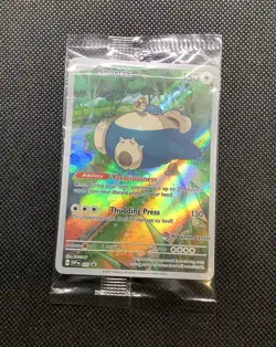 SEALED Pokemon Center Stamp Snorlax SVP 051 Promo 151 Alt Art Centre Exclusive - Image 4