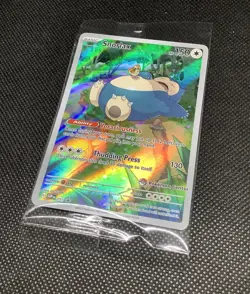 SEALED Pokemon Center Stamp Snorlax SVP 051 Promo 151 Alt Art Centre Exclusive - Image 5