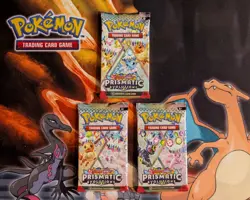 Pokemon TCG Prismatic Evolutions Booster Pack New Sealed Trading Card Game - Image 1