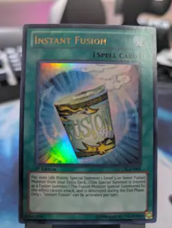 YuGiOh! Instant Fusion LCGX-EN095 Ultra Rare 1st Ed - Image 1