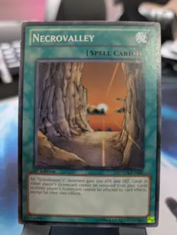 YuGiOh! Necrovalley SDMA-EN025 1st Ed - Image 1